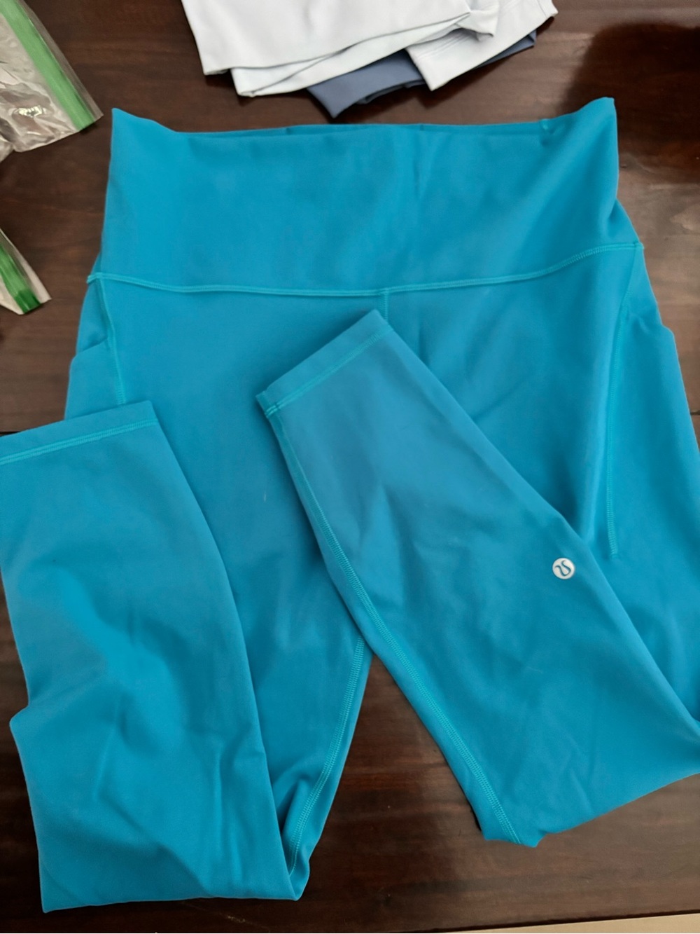 lululemon athletica Turquoise High-Rise Align Leggings 25”